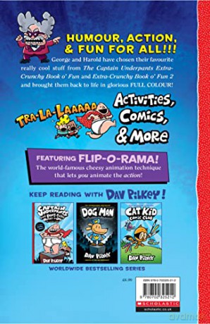 Captain Underpants Double Crunchy Book - Dav Pilkey [KSIĄŻKA]