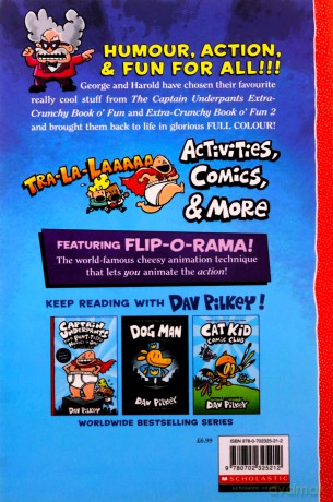 Captain Underpants Double Crunchy Book - Dav Pilkey [KSIĄŻKA]