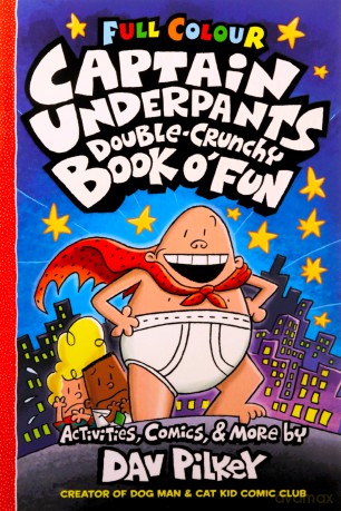 Captain Underpants Double Crunchy Book - Dav Pilkey [KSIĄŻKA]
