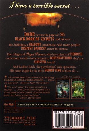 Black Book Of Secrets - F.E. Higgins [KSIĄŻKA]