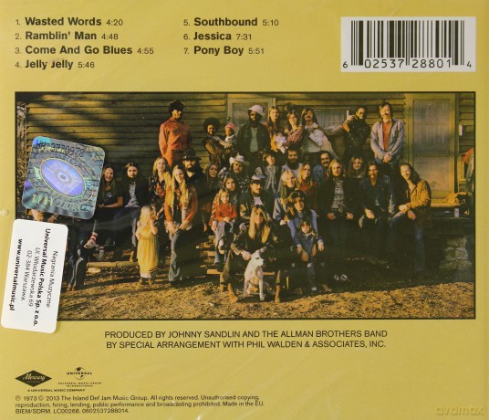 Allman Brothers Band: Brothes And Sisters [CD]