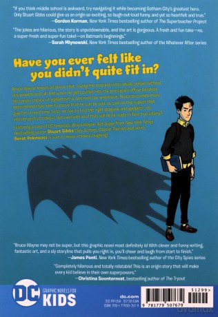 Bruce Wayne Not Super - Stuart Gibbs [KSIĄŻKA]
