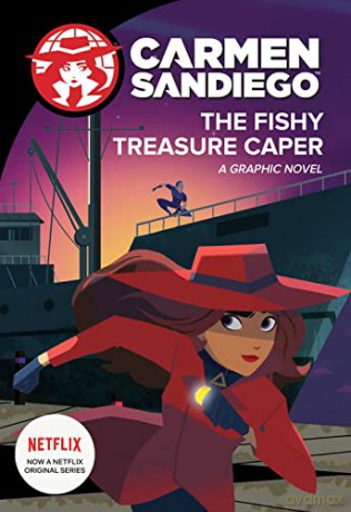 The Fishy Treasure Caper Graphic Novel - Mifflin H Harcourt [KSIĄŻKA]