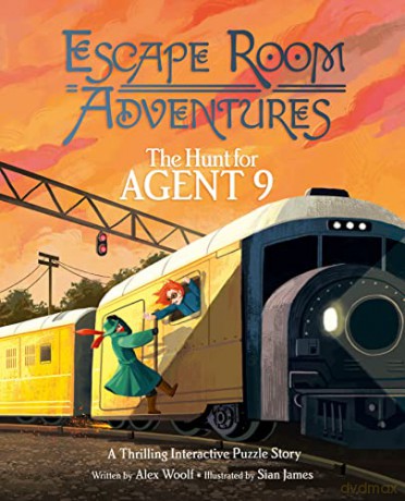 Escape Room Adventures/Hunt For Agent 9 - Sian (Il) James [KSIĄŻKA]