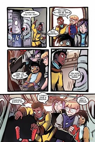 Cosmic Cadets Contact Bk 1 - Ben Crane [KSIĄŻKA]