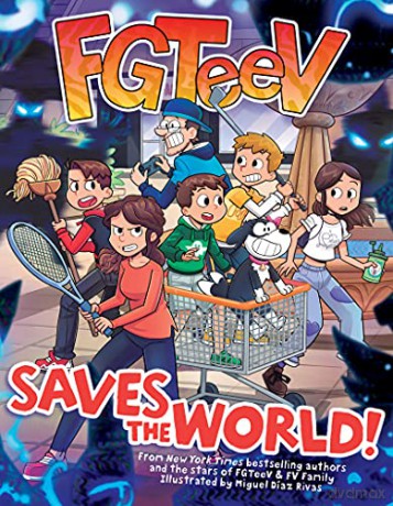 Fgteev Saves World Pb - Fgteev [KSIĄŻKA]