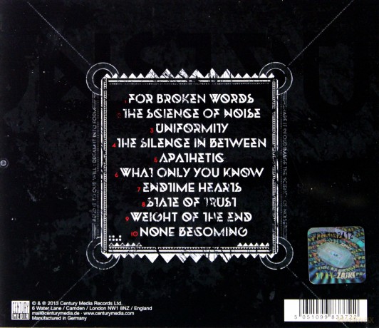 Dark Tranquillity: Construct [CD]