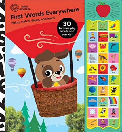 Baby Einstein First Words Everywhere [KSIĄŻKA]