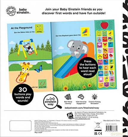 Baby Einstein First Words Everywhere [KSIĄŻKA]