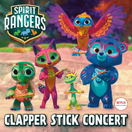 Clapper Stick Concert Spirit Rangers - Johntom Knight [KSIĄŻKA]