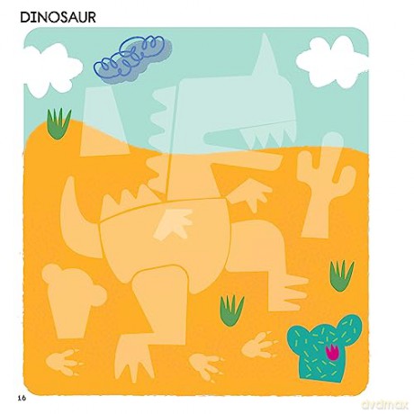 First Fun Sticker Painting Animals - Edward (Ill) Miller [KSIĄŻKA]