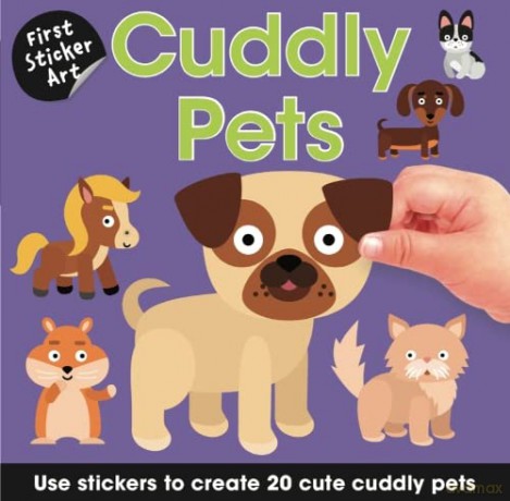 First Sticker Art Cuddly Pets - Toby Reynolds [KSIĄŻKA]