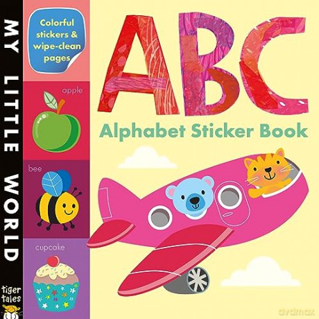 Abc Alphabet Sticker Book - Tiger Tales [KSIĄŻKA]
