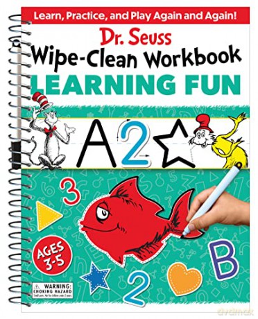 Dr Seuss Wipeclean Workbook Learning Fun - Dr Seuss [KSIĄŻKA]