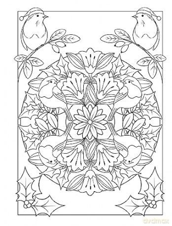 Christmas Cheer Coloring Book - Jo Taylor [KSIĄŻKA]
