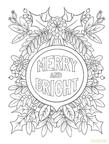 Christmas Cheer Coloring Book - Jo Taylor [KSIĄŻKA]