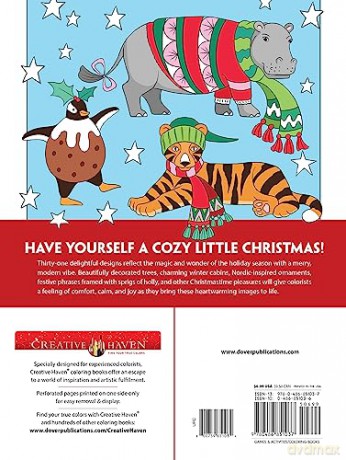 Christmas Cheer Coloring Book - Jo Taylor [KSIĄŻKA]