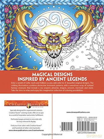 Creative Haven Celtic Fantasy Col - Pearce M [KSIĄŻKA]