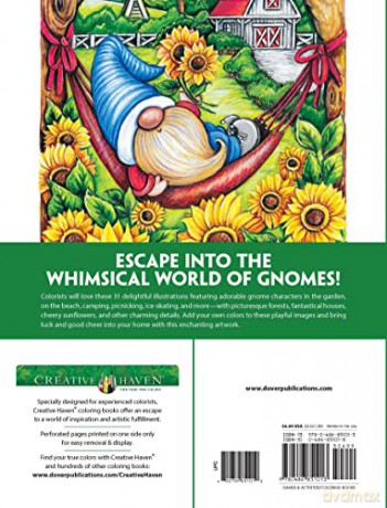Gnome Sweet Gnome Coloring Book - Teresa Goodridge [KSIĄŻKA]