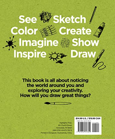 Hl Book Of Things To Draw - Highlights [KSIĄŻKA]