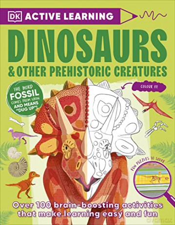 Active Learning Dinosaurs/Other Prehisto - Dk [KSIĄŻKA]