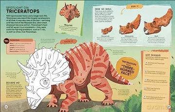 Active Learning Dinosaurs/Other Prehisto - Dk [KSIĄŻKA]
