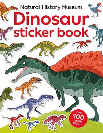 Dinosaur Sticker Book - Natural History Muse [KSIĄŻKA]