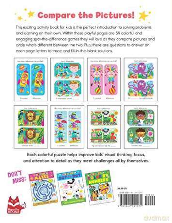 First Fun Spot The Difference - Edward Miller [KSIĄŻKA]
