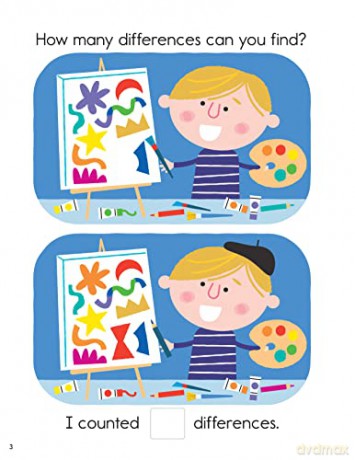 First Fun Spot The Difference - Edward Miller [KSIĄŻKA]