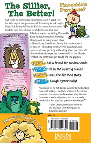 Fairy Tale Funny Fillins For Kids - Vicki (Ed) Whiting [KSIĄŻKA]
