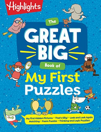 Great Big Book First Puzzles - Highlights [KSIĄŻKA]