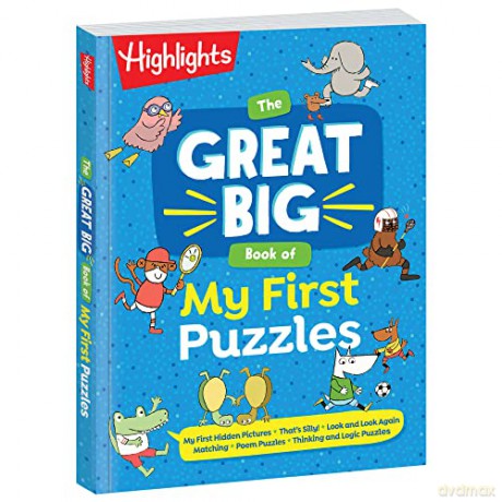 Great Big Book First Puzzles - Highlights [KSIĄŻKA]
