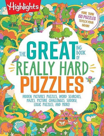 Great Big Book Of Really Hard Puzzles - Highlights [KSIĄŻKA]