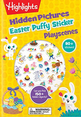 Easter Hp Puffy Sticker - Highlights [KSIĄŻKA]
