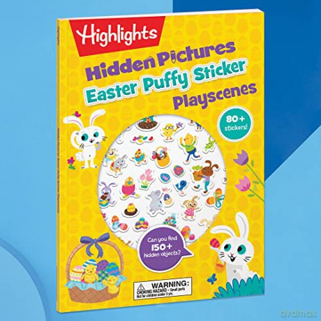 Easter Hp Puffy Sticker - Highlights [KSIĄŻKA]