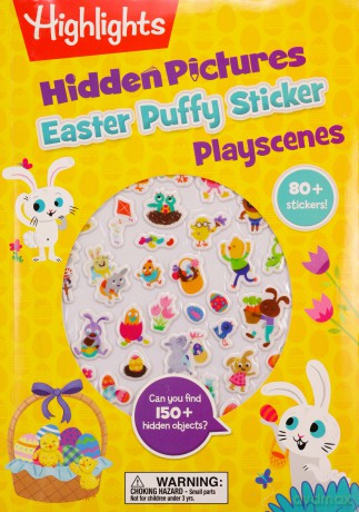 Easter Hp Puffy Sticker - Highlights [KSIĄŻKA]