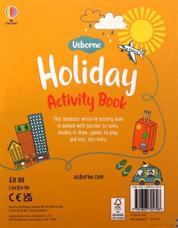Holiday Activity Book - James Maclaine [KSIĄŻKA]