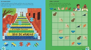 Around The World In 80 Picture Puzzles - Ivy Finnegan [KSIĄŻKA]