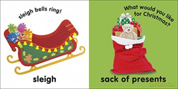 Baby Touch And Feel Merry Christmas - Dk [KSIĄŻKA]