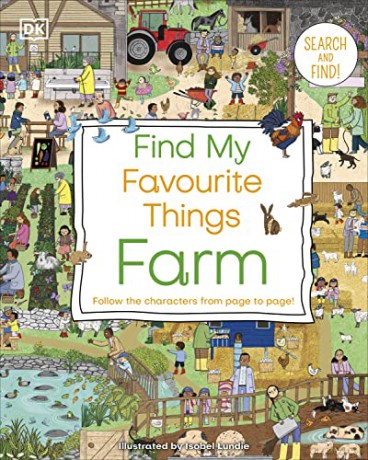 Find My Favourite Things Farm - Dk [KSIĄŻKA]