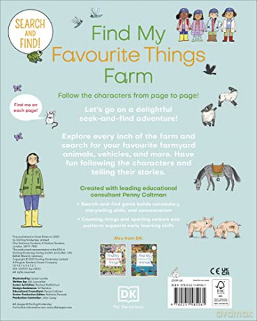 Find My Favourite Things Farm - Dk [KSIĄŻKA]