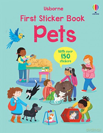 First Sticker Book Pets - Kristie Pickersgill [KSIĄŻKA]