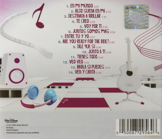 Violetta soundtrack [CD]