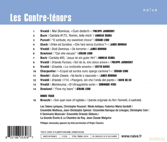 Contre-Tenors [CD]