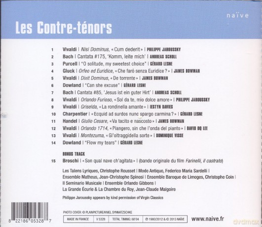 Contre-Tenors [CD]
