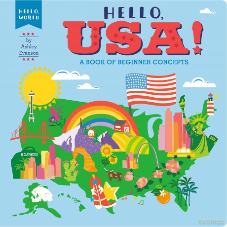 Hello Usa - Ashley Evanson [KSIĄŻKA]