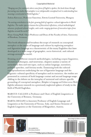 Bawe Metaphor In Language And Cultu - Callies Marcus [KSIĄŻKA]