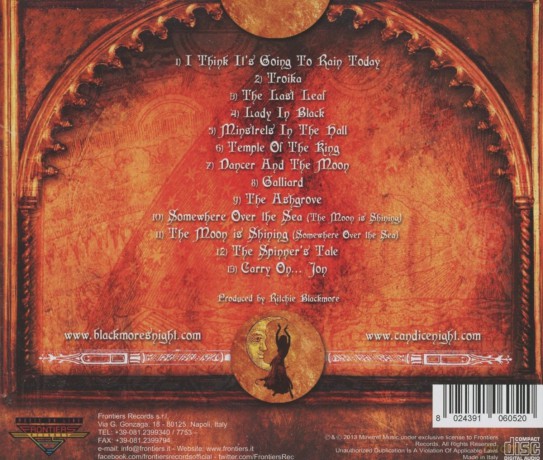 Blackmore's Night: Dancer And The Moon [CD]