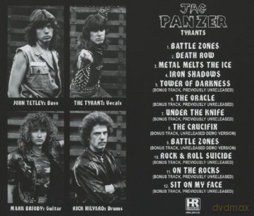 Jag Panzer: Tyrants [CD]