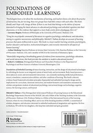 Foundations Of Embodied Learning - Mitchell J. Nathan [KSIĄŻKA]